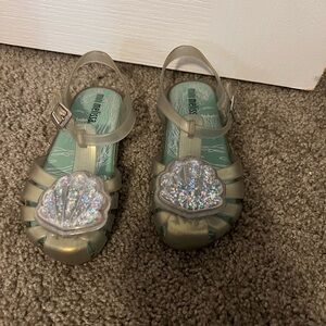 Mini Melissa seashell sandal size 11